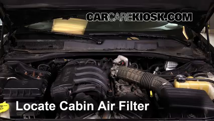 Cabin Air Filter Check: 2007 Chrysler 300 Touring 3.5L V6